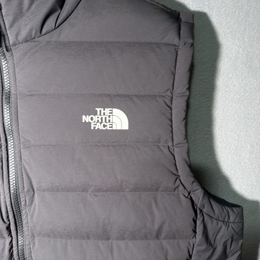 The North Face Mens 600 Fill Down Puffer Vest Size Large Blue Black Full Zip XL - Picture 5 of 9